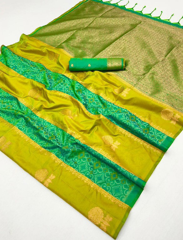 Rajtex Kirtan Patola Pure Silk Handloom Weaving Saree