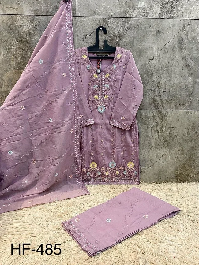 Hoor Tex HF 485 A To D Pakistani Salwar Suit Collection