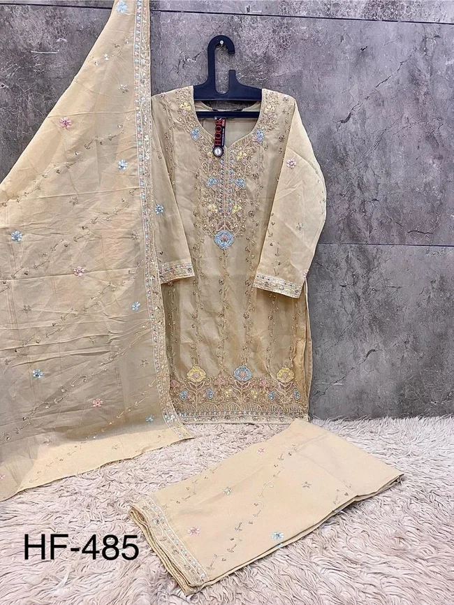 Hoor Tex HF 485 A To D Pakistani Salwar Suit Collection