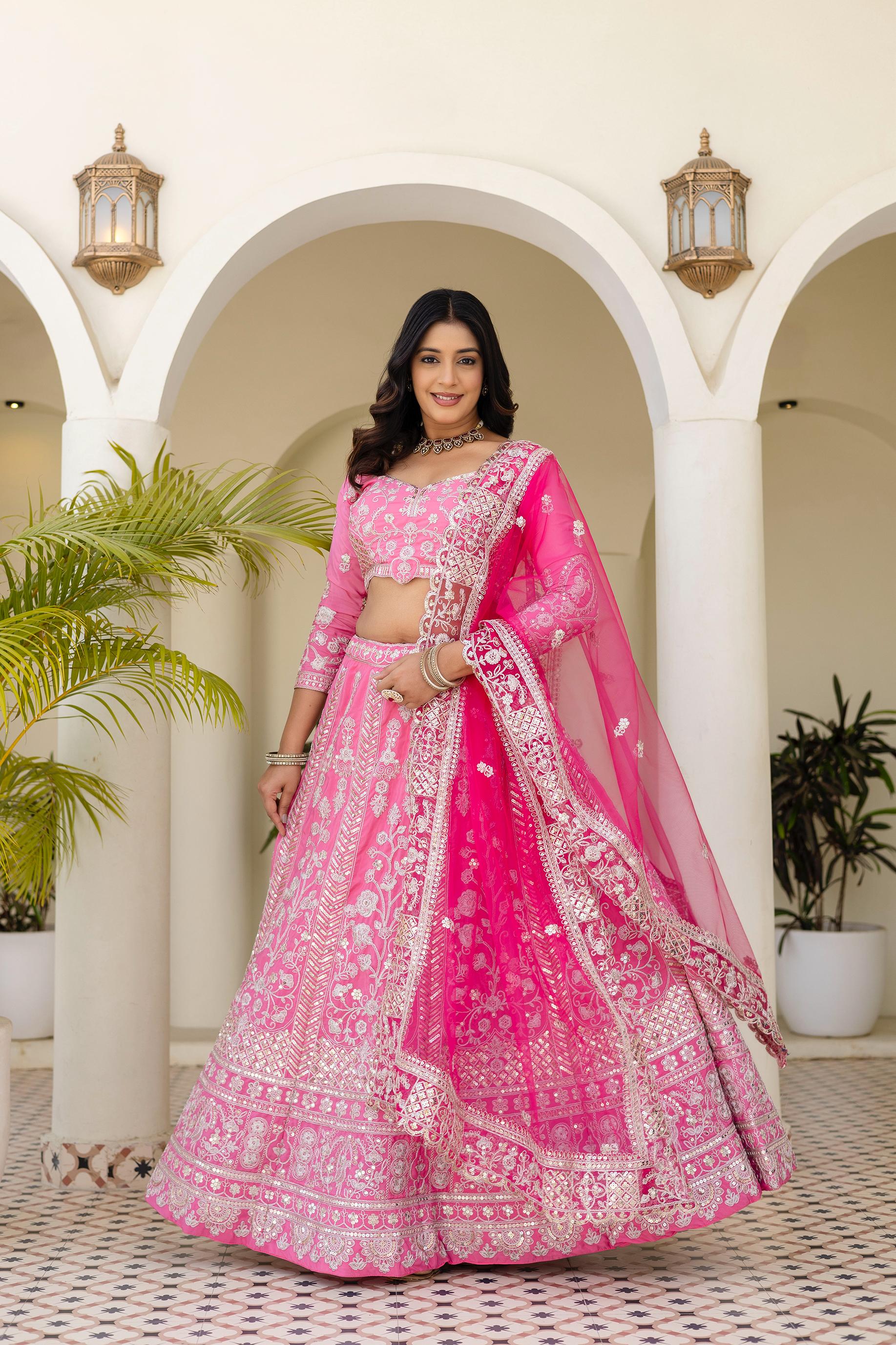 Dv Designer Lehenga Choli adorned with intricate embroidery Lehenga Choli Collection 