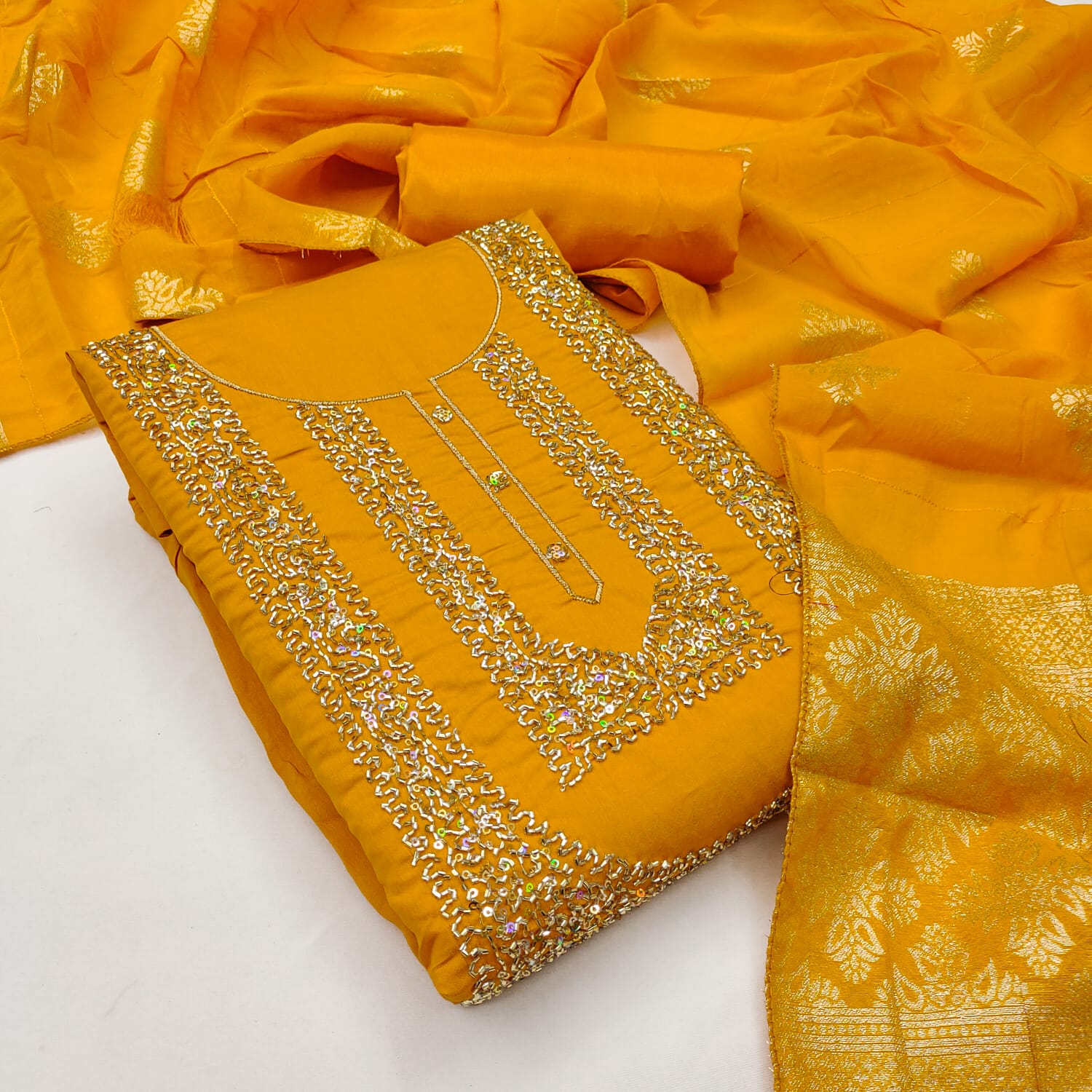 Designer Sringar Kurti Bottom With Dupatta  Dress material Collection