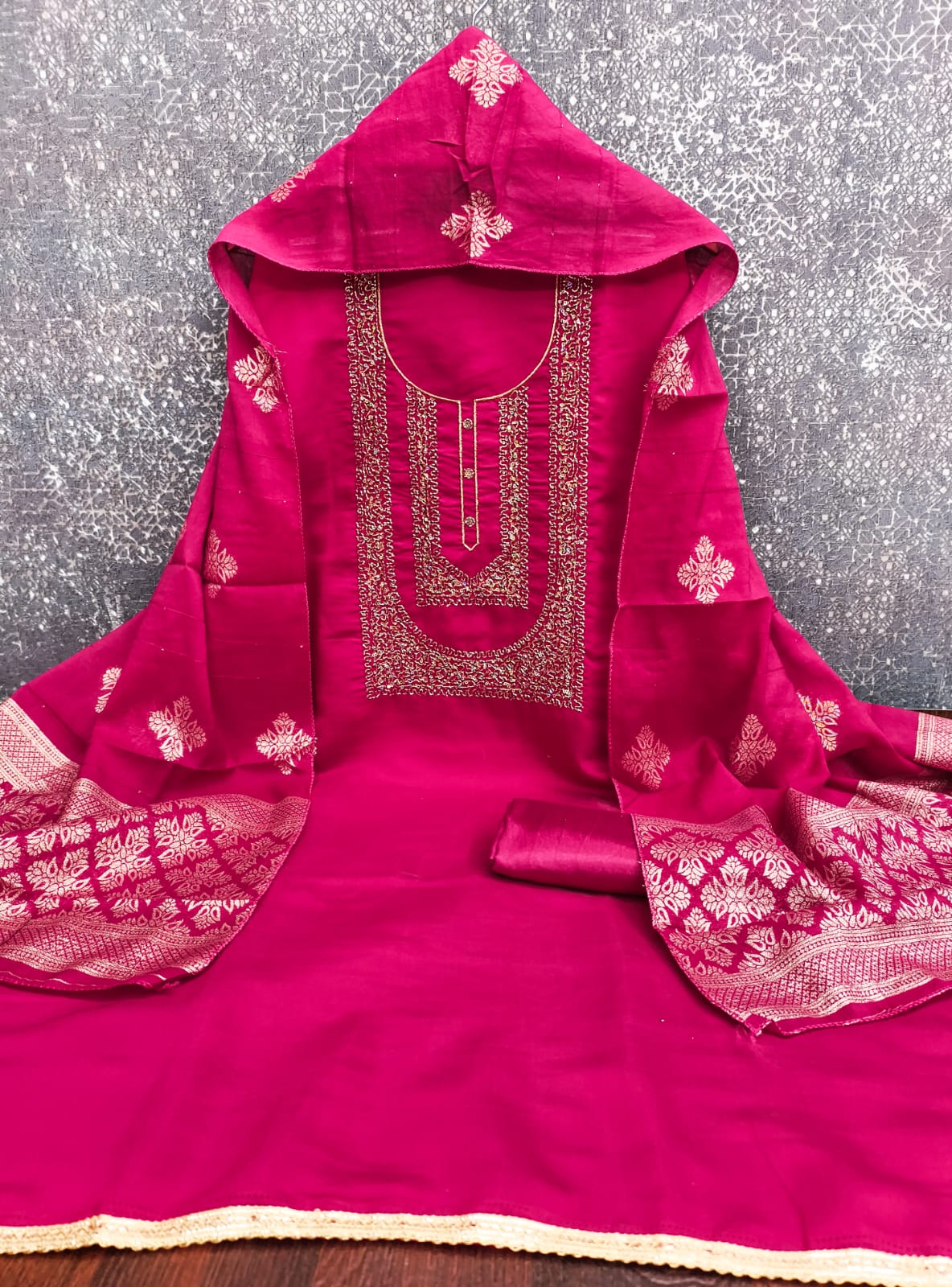 Designer Sringar Kurti Bottom With Dupatta  Dress material Collection