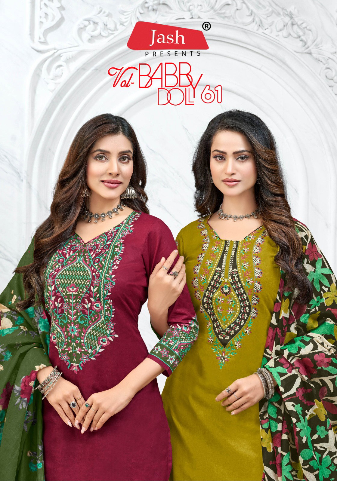 Jash Baby Doll Vol 61 Cotton Dress Material Collection