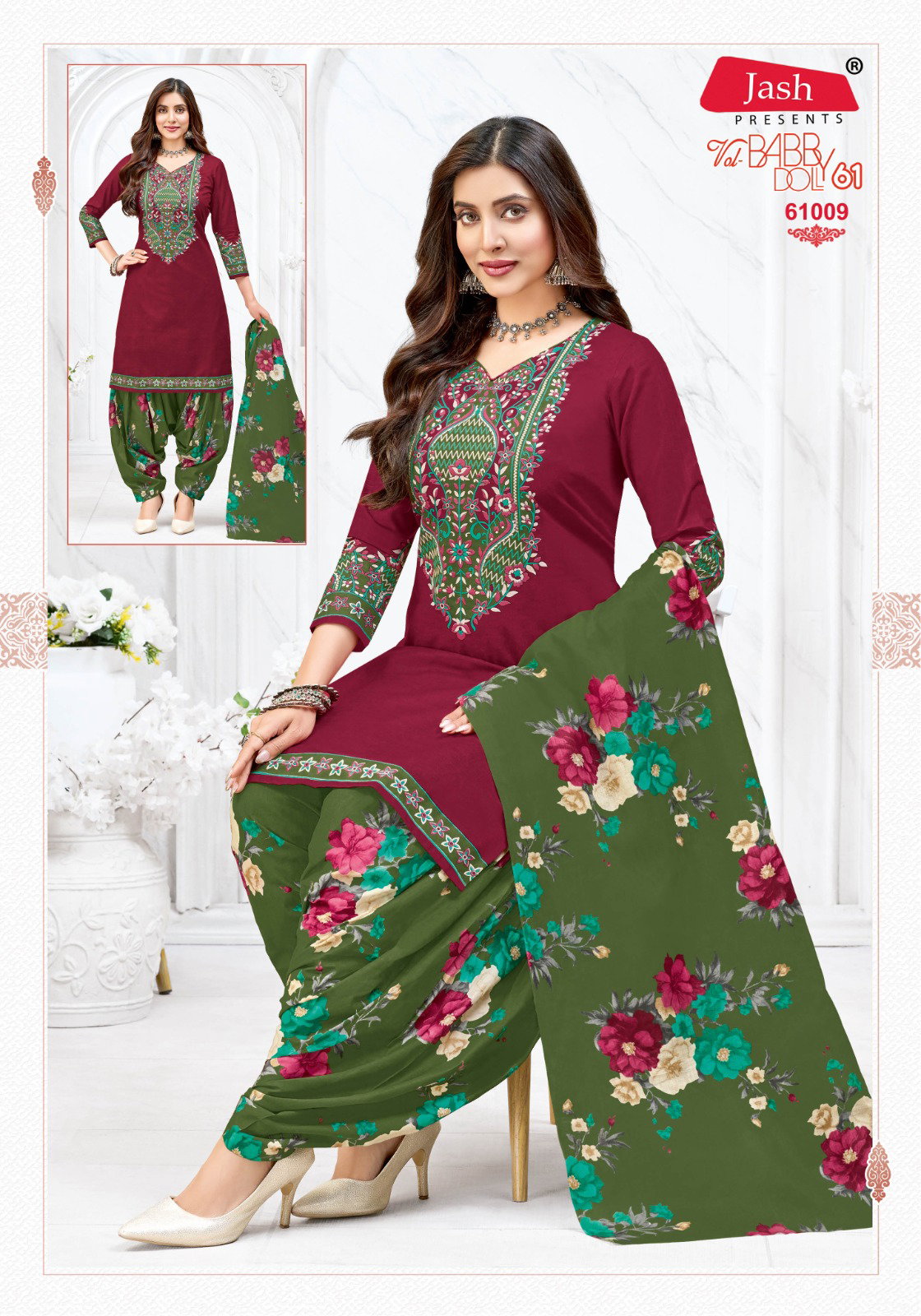 Jash Baby Doll Vol 61 Cotton Dress Material Collection