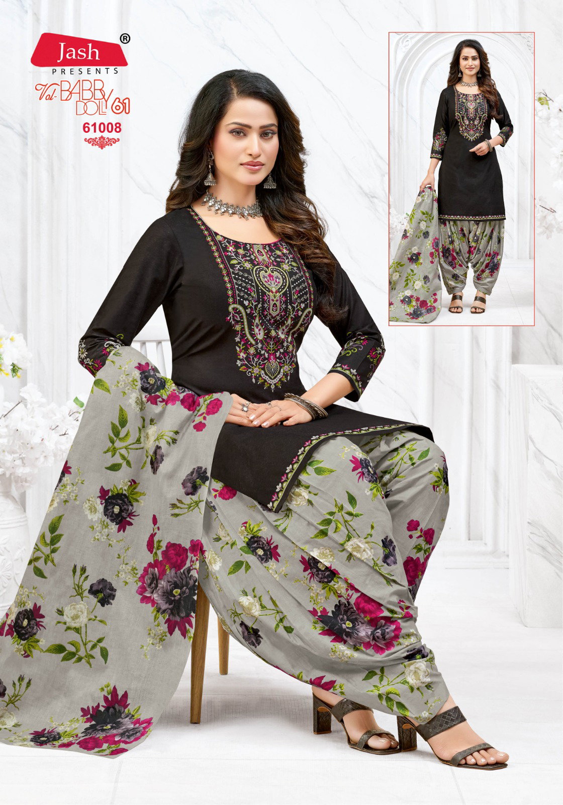 Jash Baby Doll Vol 61 Cotton Dress Material Collection