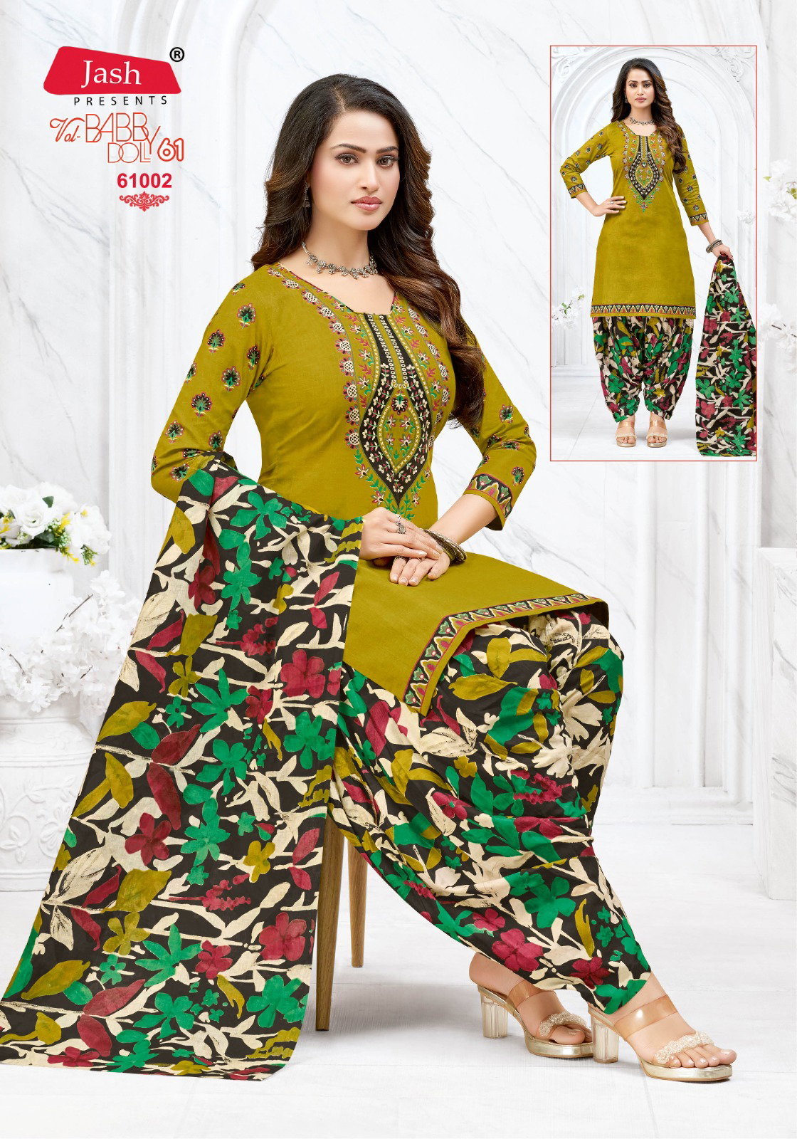 Jash Baby Doll Vol 61 Cotton Dress Material Collection