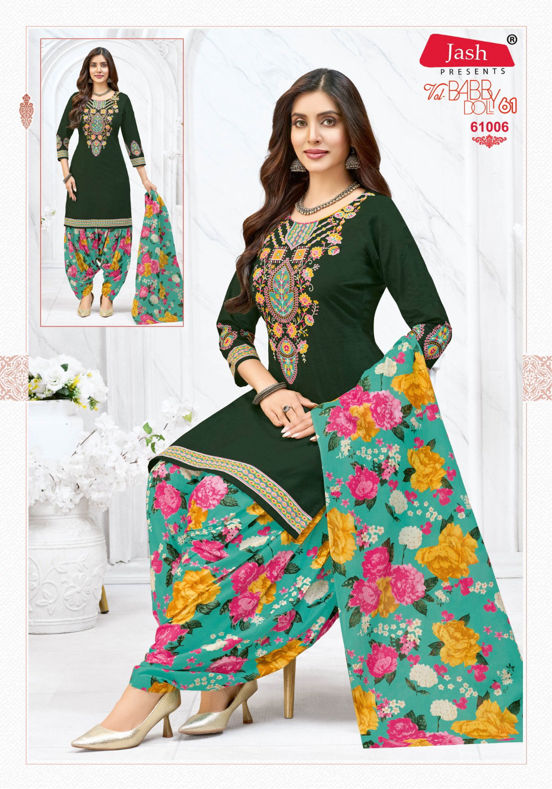 Jash Baby Doll Vol 61 Cotton Dress Material Collection