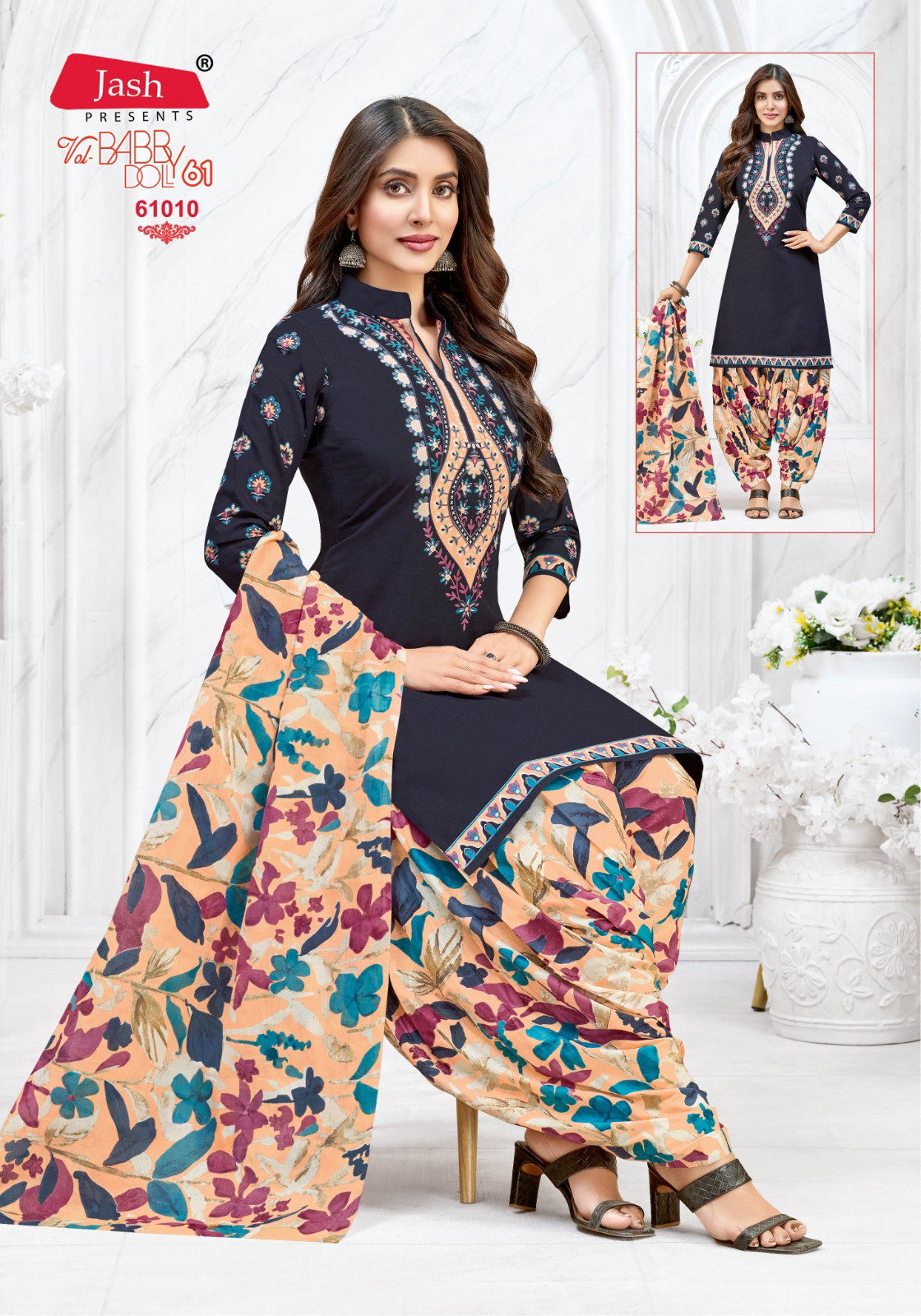 Jash Baby Doll Vol 61 Cotton Dress Material Collection