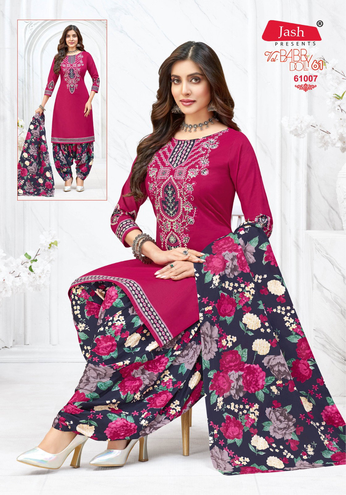 Jash Baby Doll Vol 61 Cotton Dress Material Collection