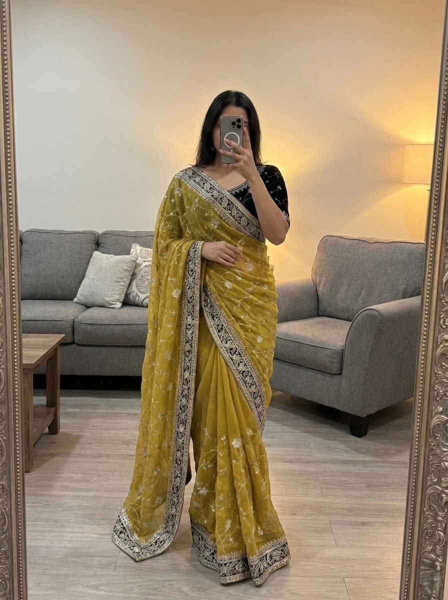 KC 207 Wedding Special Premium sequins saree collection 