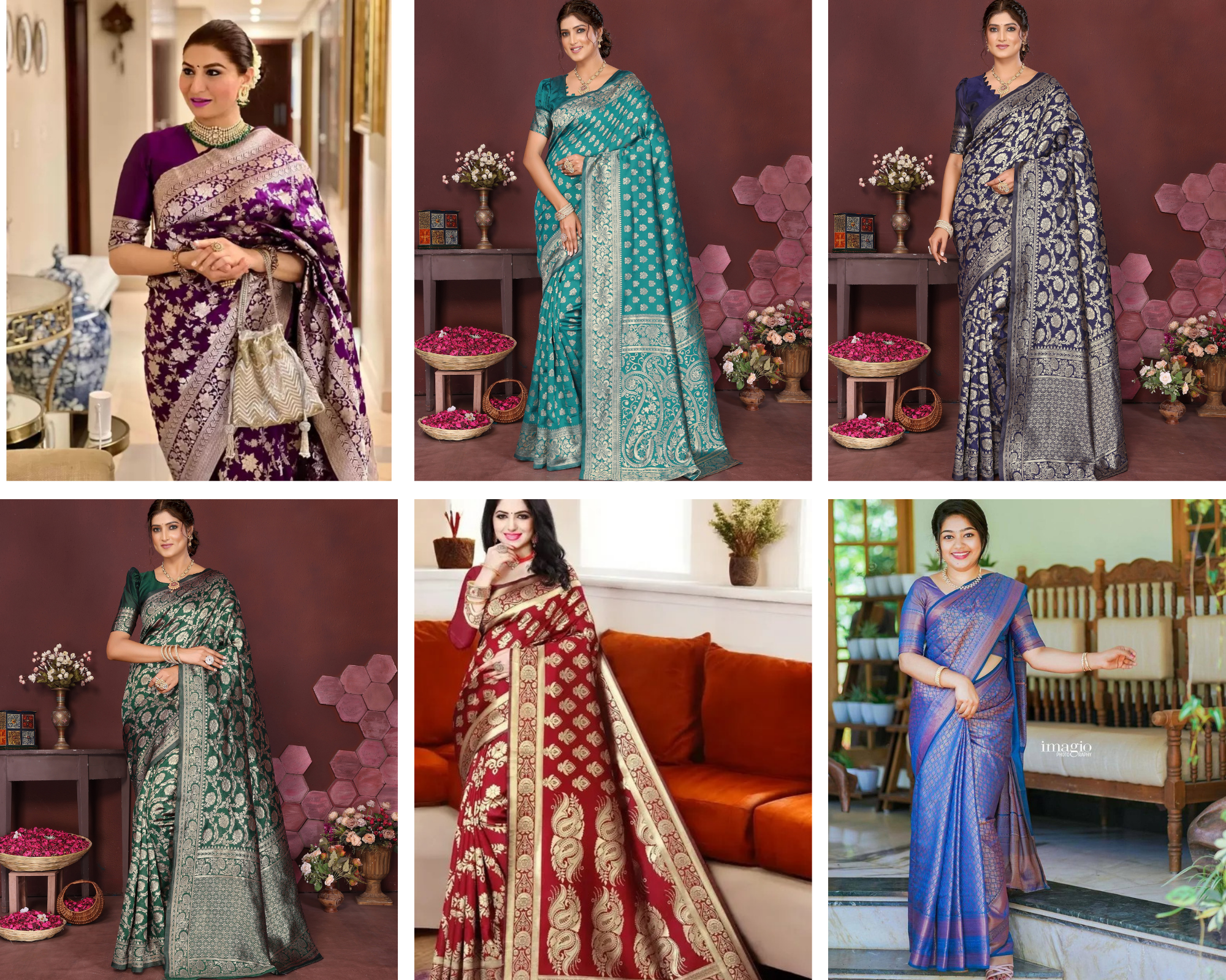 Sd Banarasi Silk Vol 6 Silk Beautiful Saree Collection