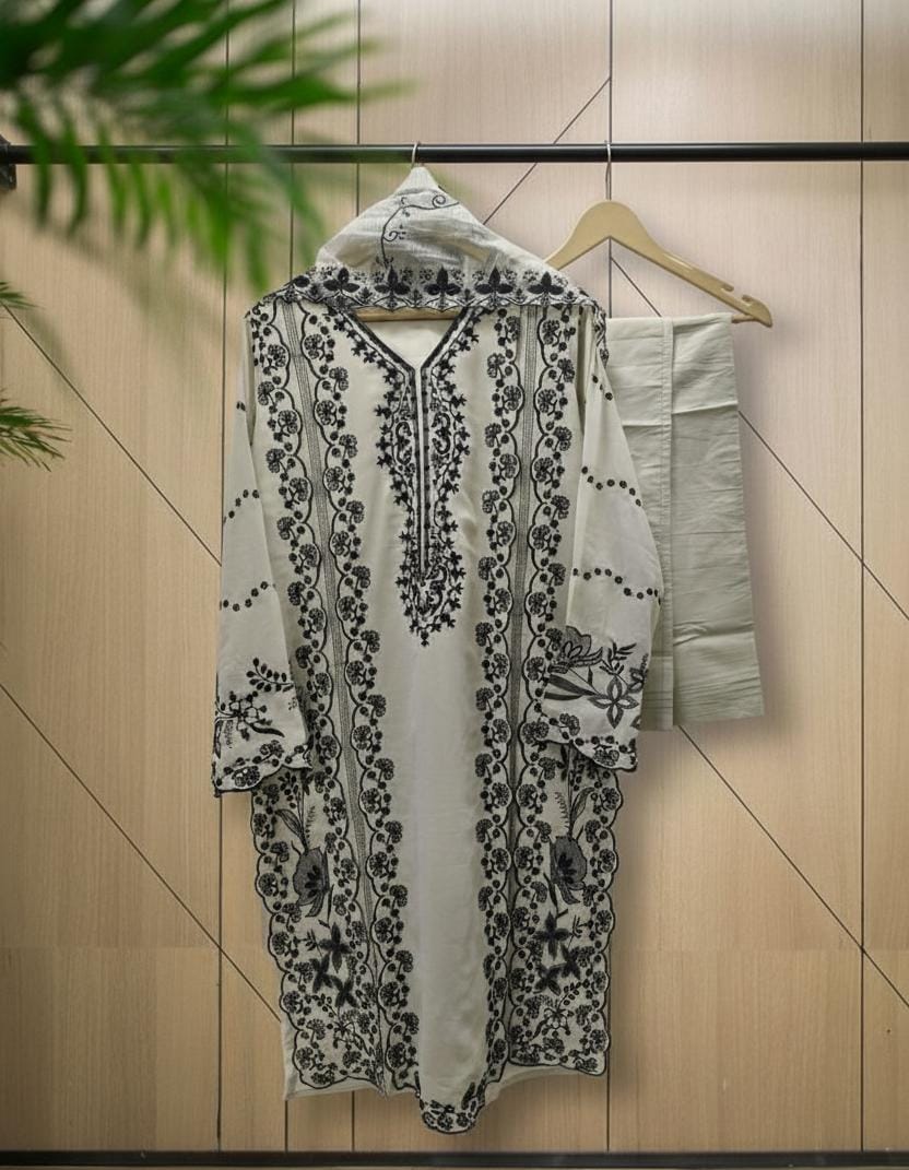 Luxury Pret LPC 311 Georgette Kurti With Pent