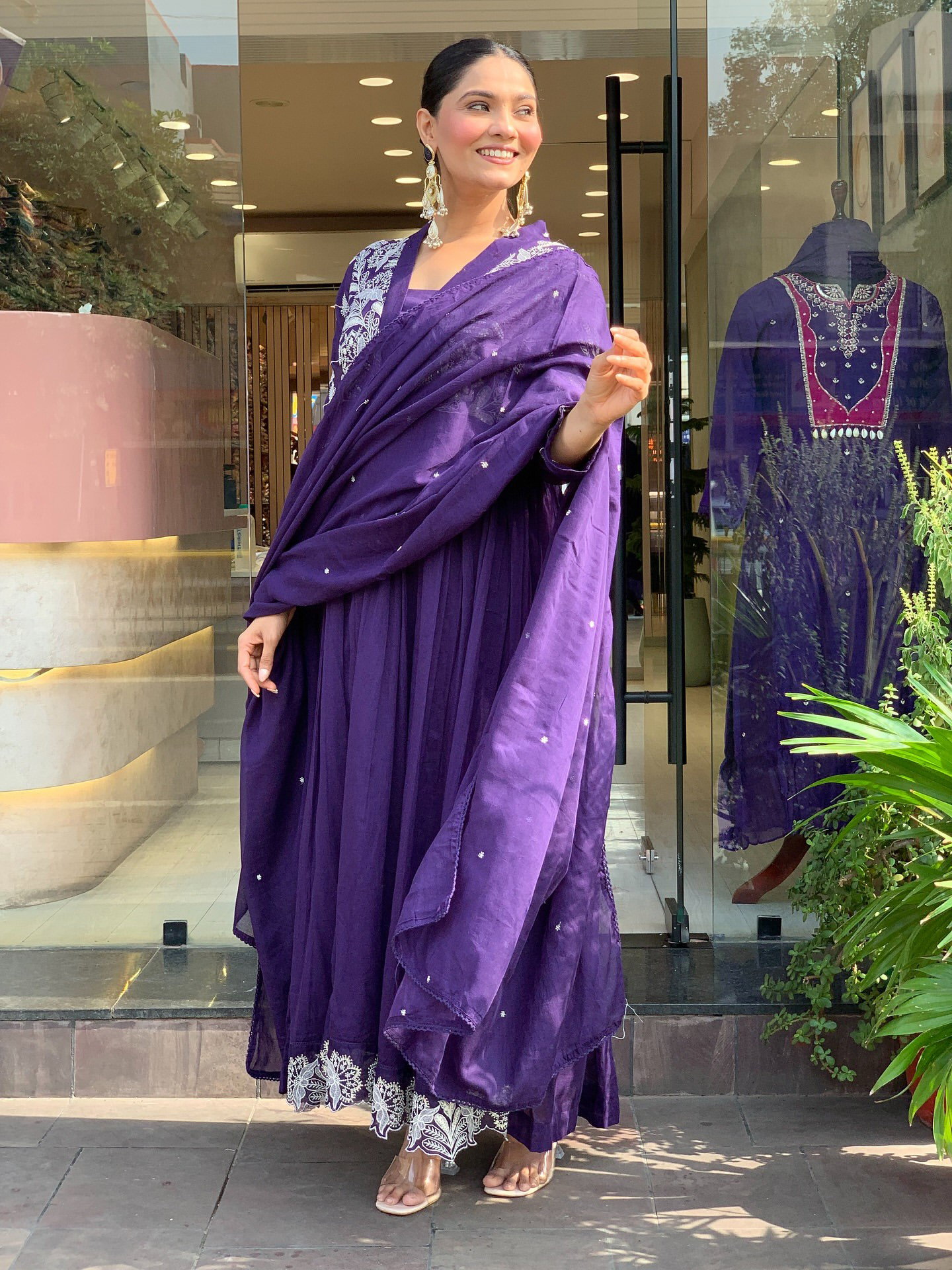 Shivyashvi 01 Roman Silk Embroidery Work Kurti Pant And Dupatta Collection
