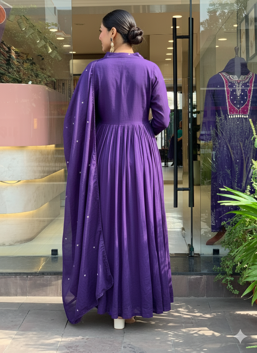 Shivyashvi 01 Roman Silk Embroidery Work Kurti Pant And Dupatta Collection