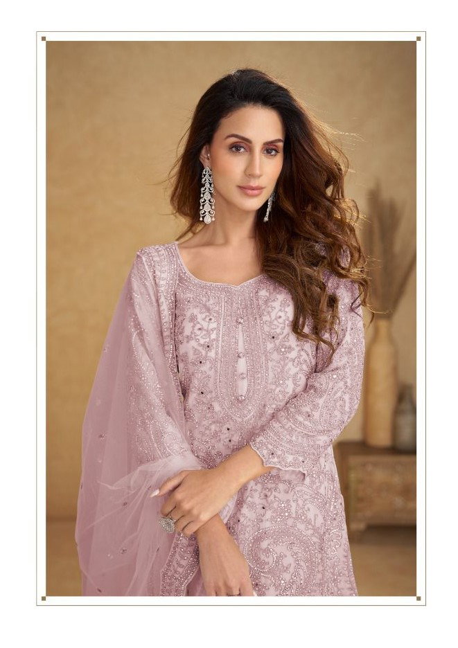 Gulkayra Safira Net With Embroidery Work Designer Salwar Kameez