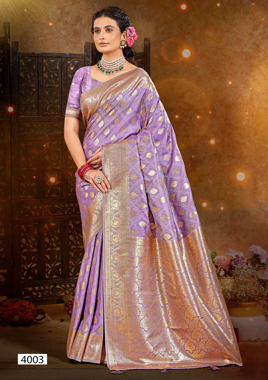 Saroj Kanika Silk Vol 4 Silk Wedding Wear Fancy Saree Collection