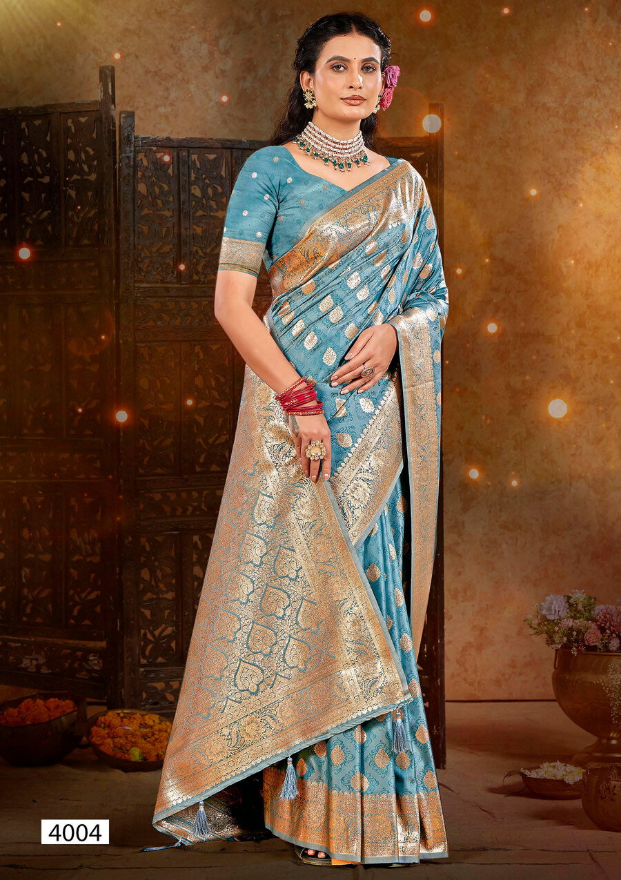 Saroj Kanika Silk Vol 4 Silk Wedding Wear Fancy Saree Collection
