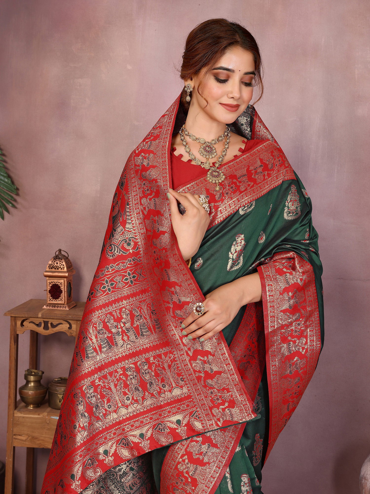 Sd Banarasi Silk Vol 9 Silk Woven Worked Fancy Saree Collection