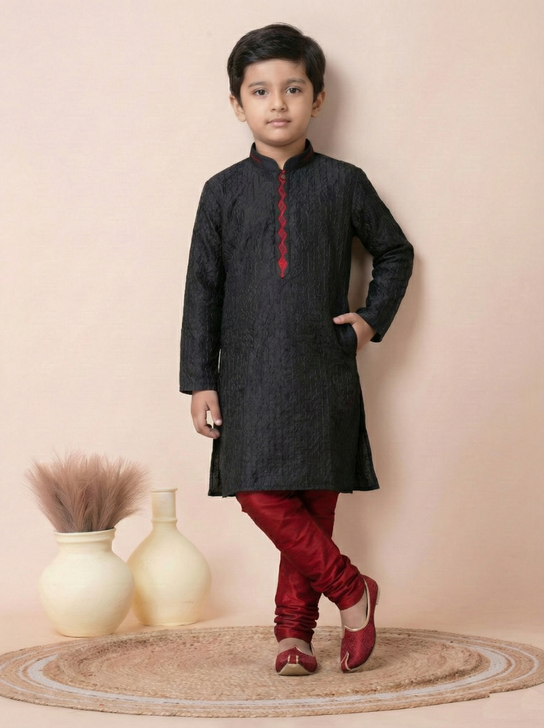 Swarg 980 To 984 Banarasi Dhupion Kurta Pajama Collection