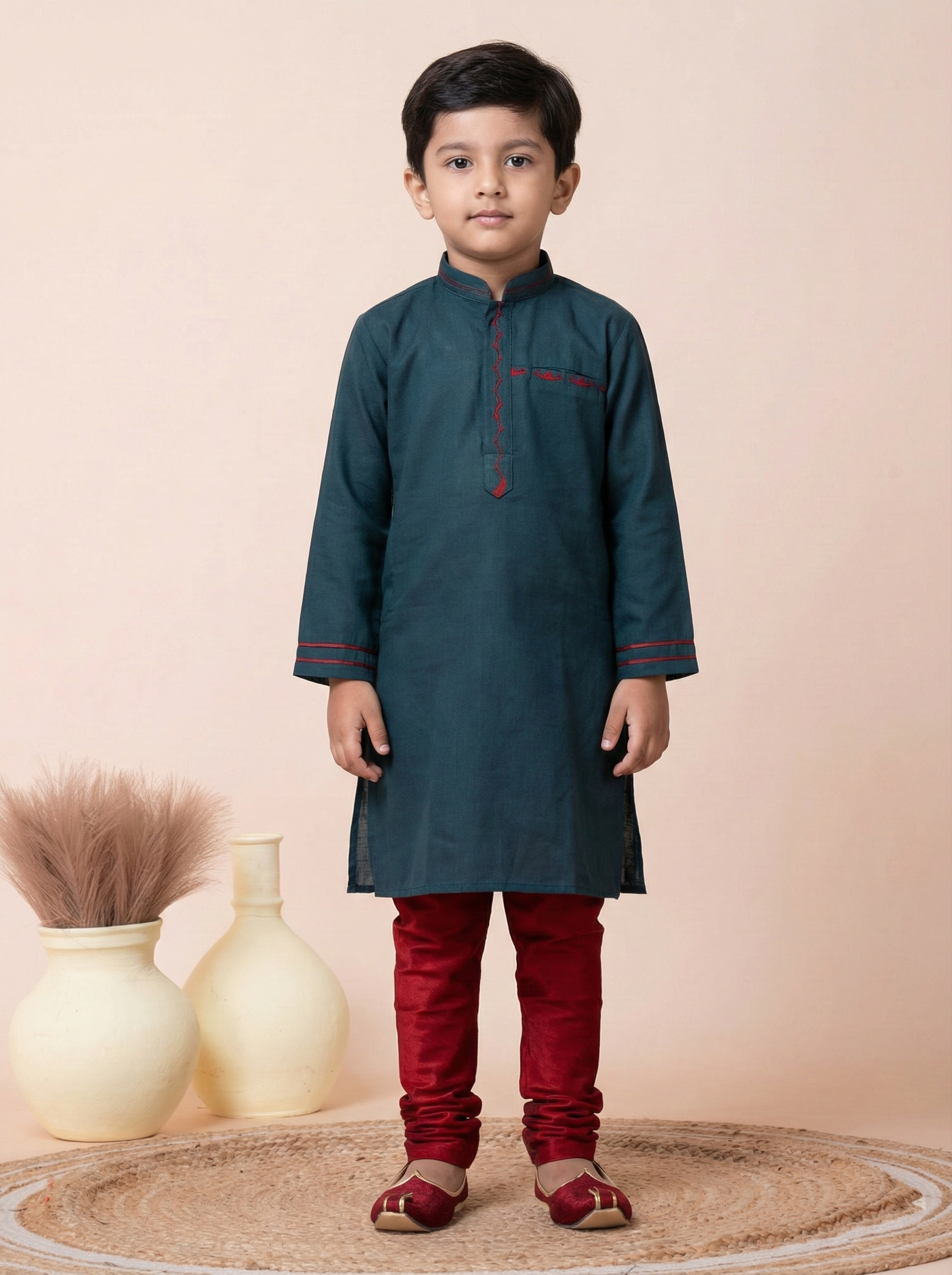 Swarg 980 To 984 Banarasi Dhupion Kurta Pajama Collection