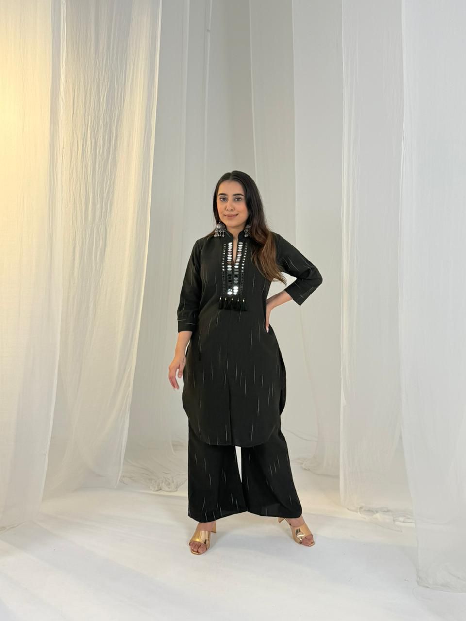 Naisha K 535 Viscose With Work Top And Bottom Collection