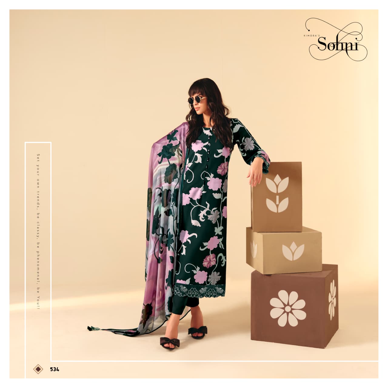 Kimora Sohni Fusion Muslin Digital Printed Salwar Kameez Collection