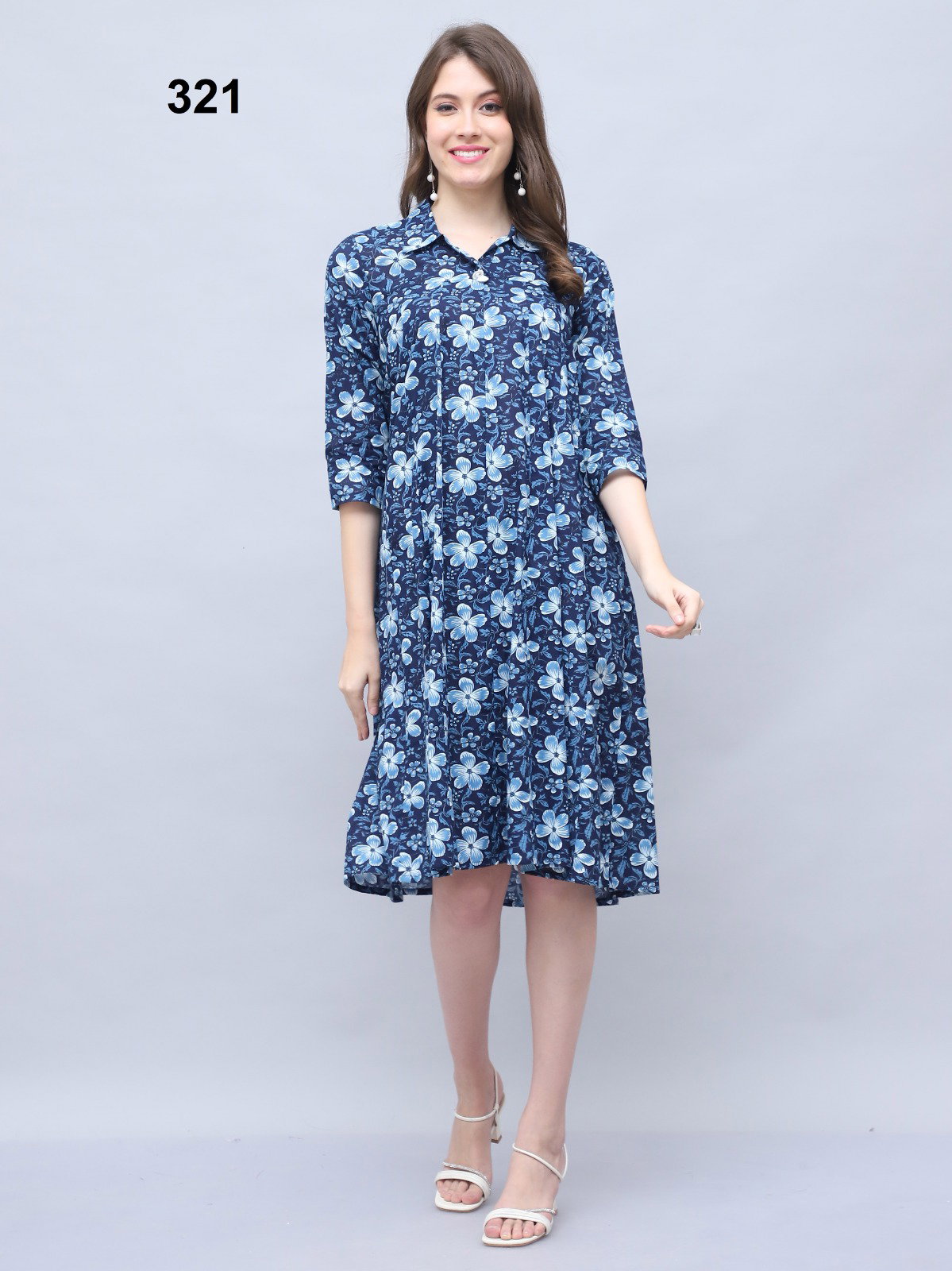 Lekha Nandini 05 Pure Cotton Printed Kurti Collection