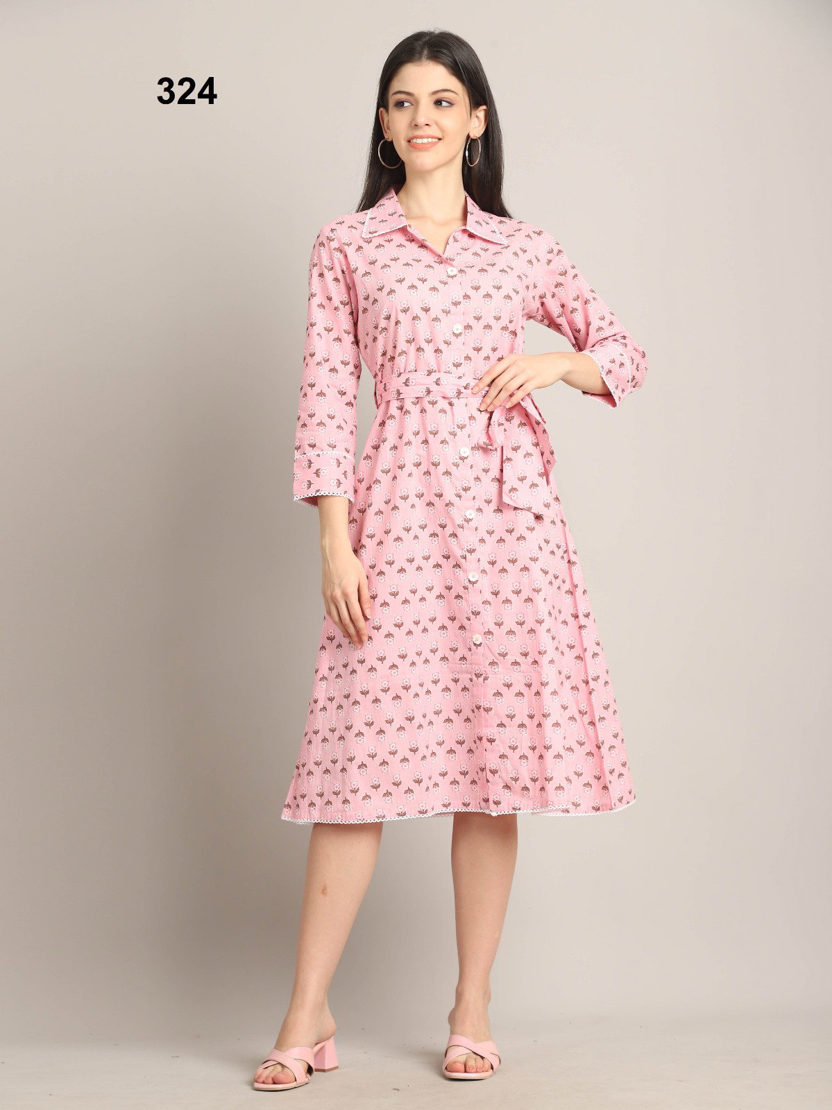 Lekha Nandini 05 Pure Cotton Printed Kurti Collection