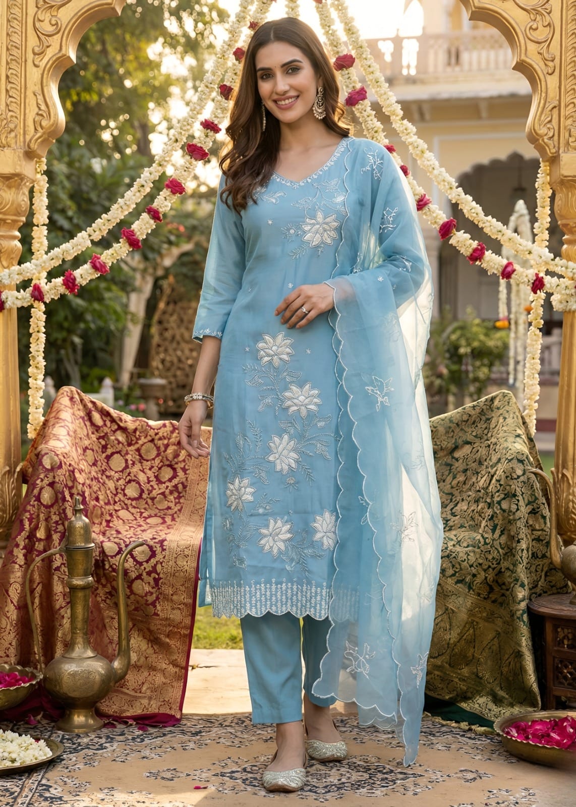 High Ticket Vol 2 Heavy Fancy Kurti And Bottom Dupatta Collection