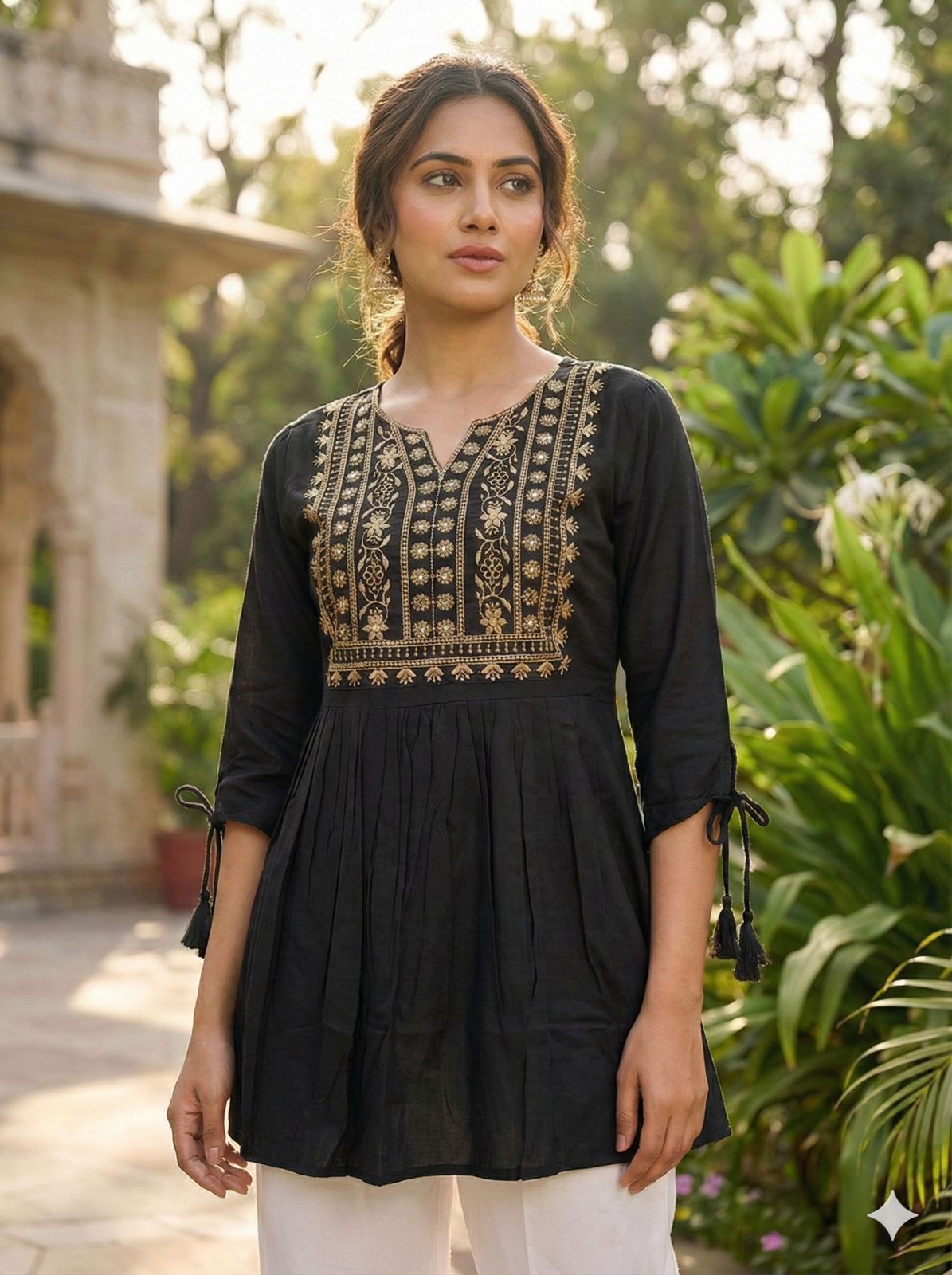 AI Charmi Vol 5 Heavy Rayon Embroidery Top Collection