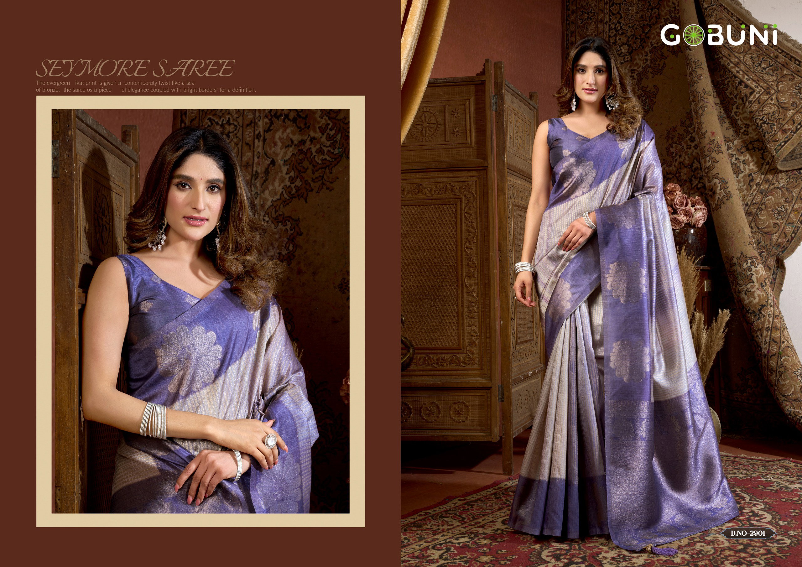Gobuni Stella Soft Kota Silk Traditional Wear Saree Collection
