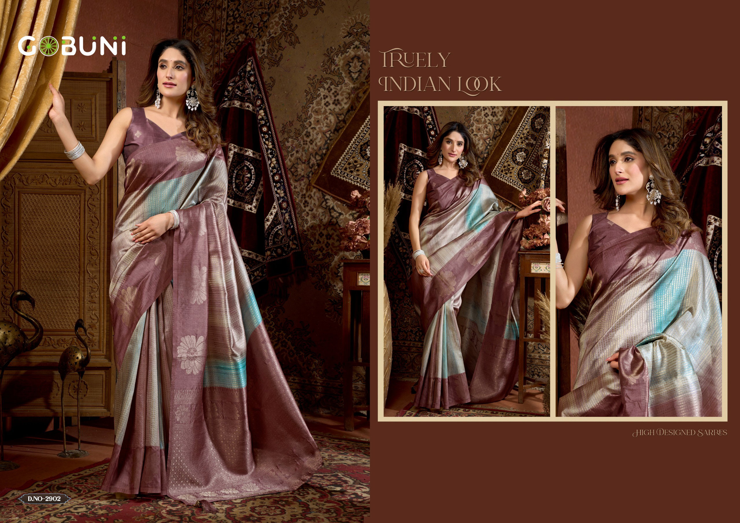 Gobuni Stella Soft Kota Silk Traditional Wear Saree Collection