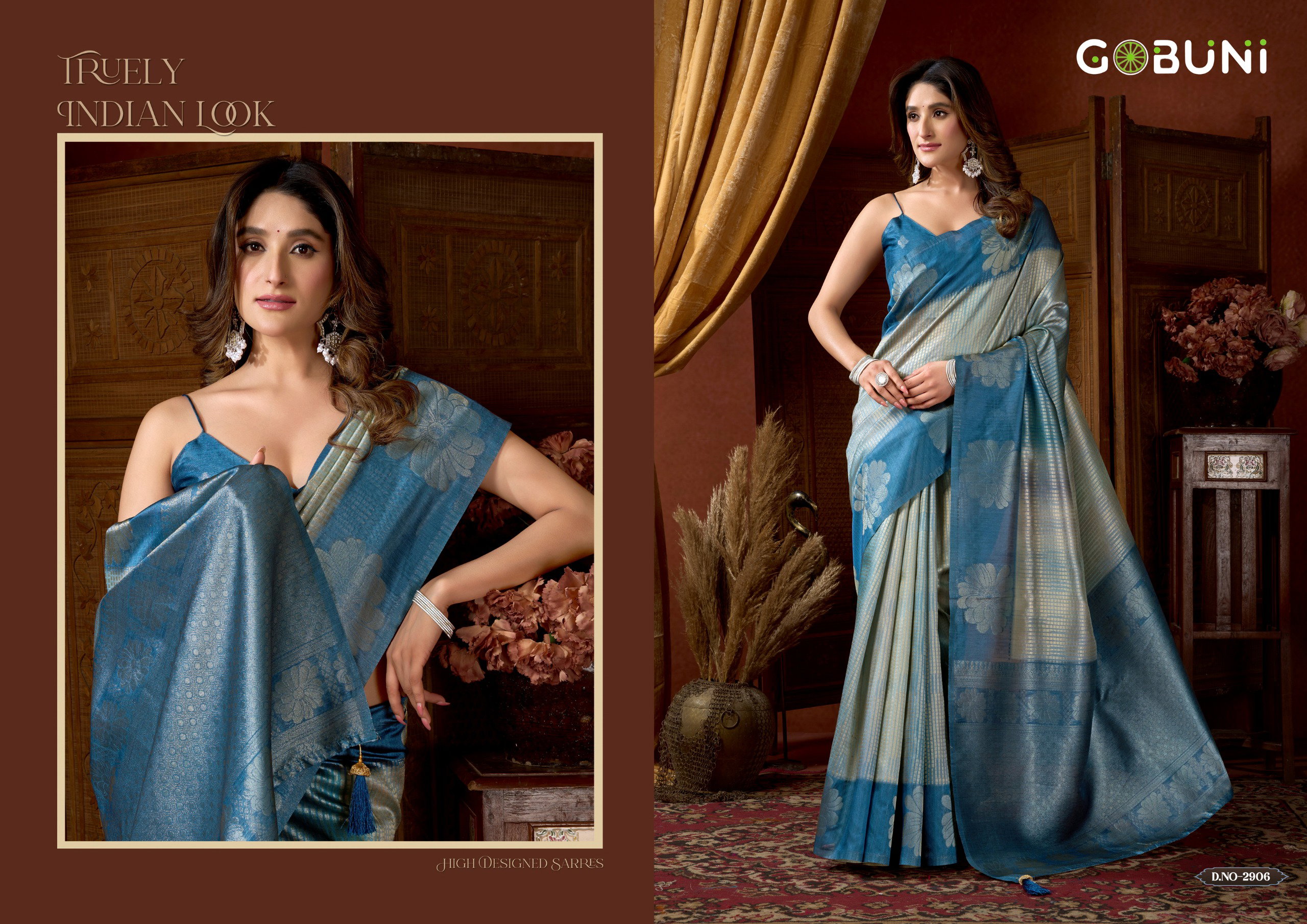 Gobuni Stella Soft Kota Silk Traditional Wear Saree Collection
