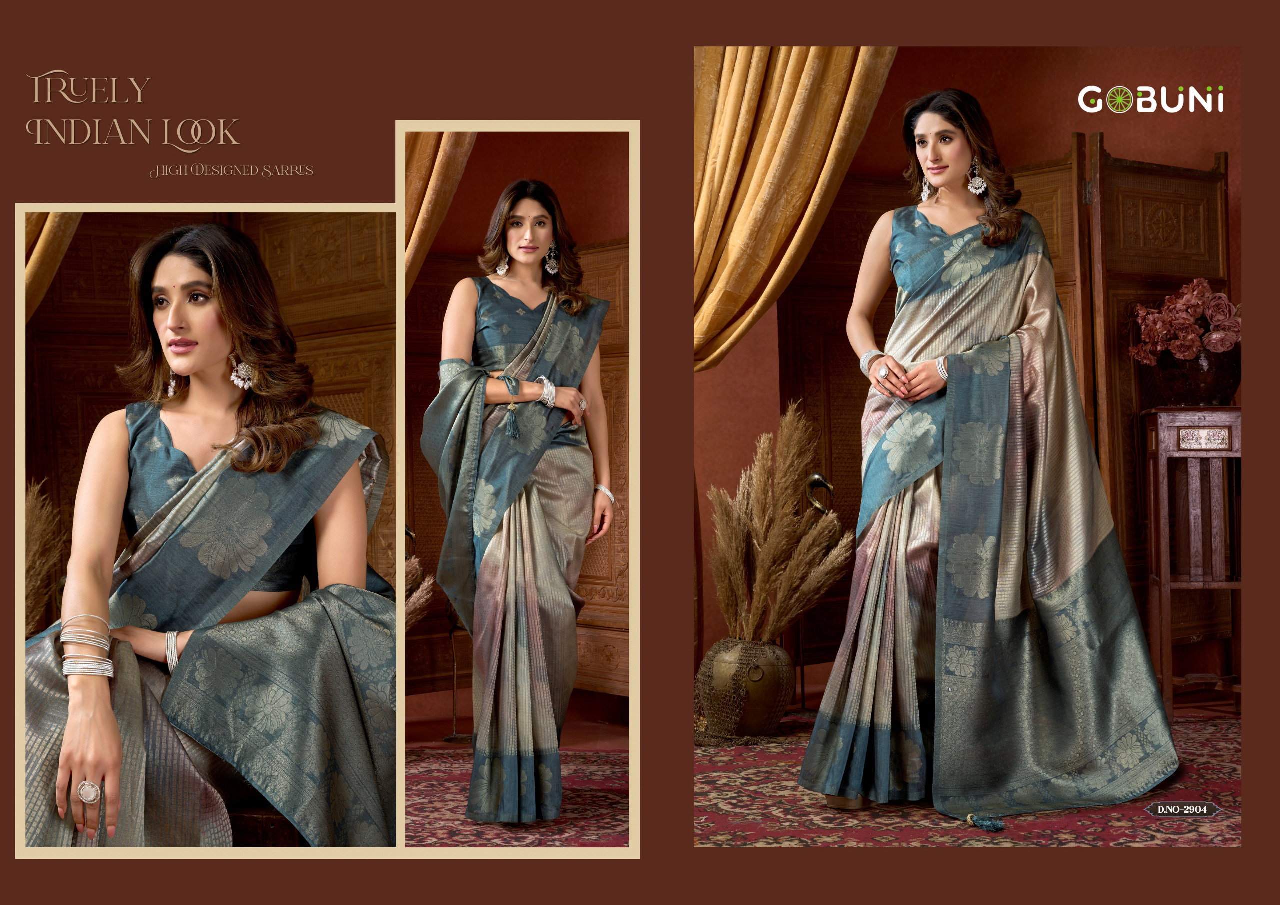 Gobuni Stella Soft Kota Silk Traditional Wear Saree Collection