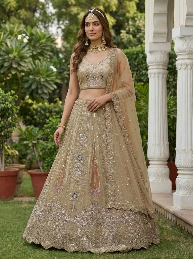 Sau PC Kohinoor Bridal Net With Soft Net Dupatta Lehenga Collection