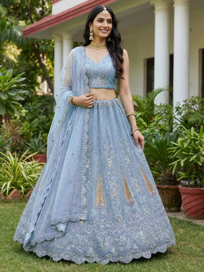 Sau PC Kohinoor Bridal Net With Soft Net Dupatta Lehenga Collection