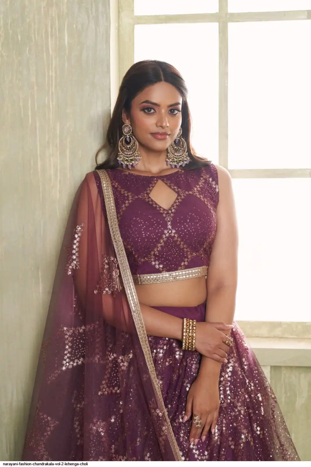 NF Chandrakala vol 2 Butterfly Net With Thread and Sequence Work Lehenga Collection