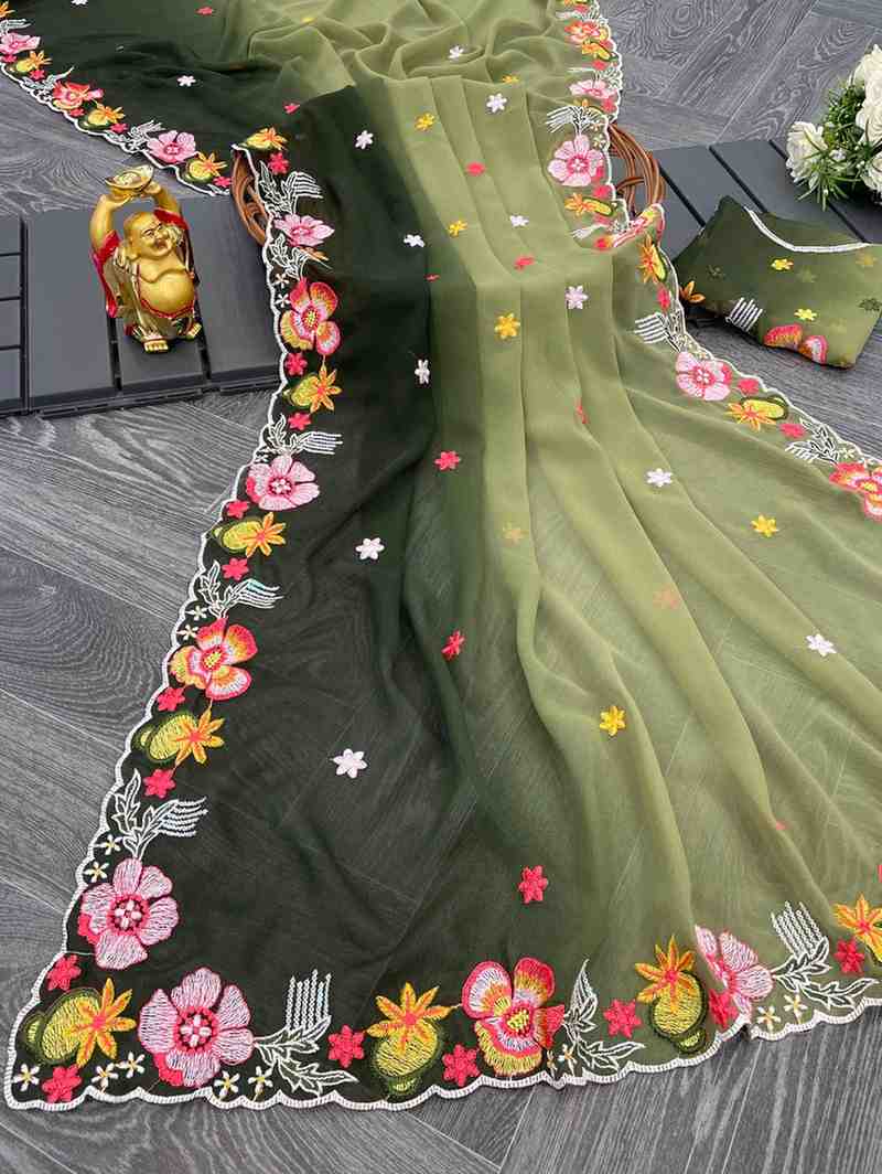 KC 38 Presenting you most beautiful seqwance saree collection 