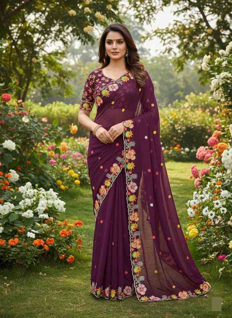KC 38 Presenting you most beautiful seqwance saree collection 