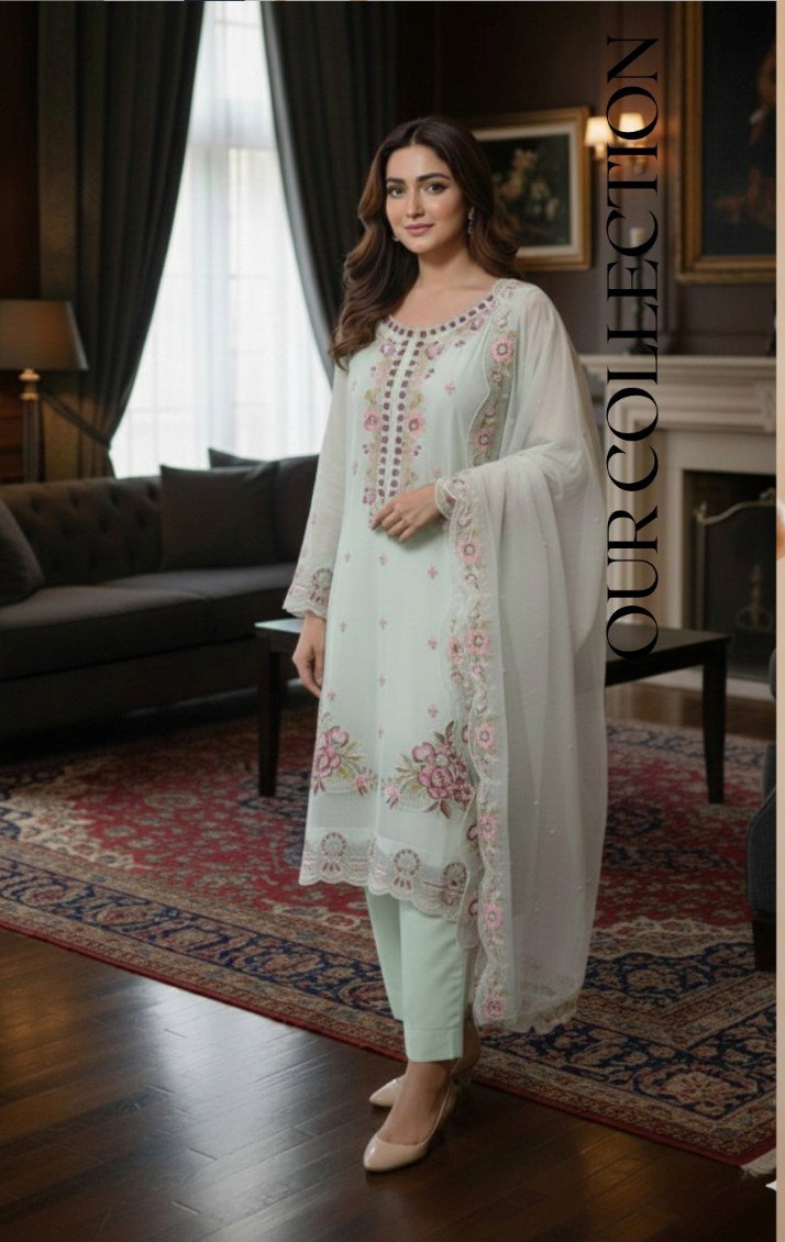 Sibra Aiyra Vol 1 Heavy Organza Kurti And Bottom Dupatta Collection