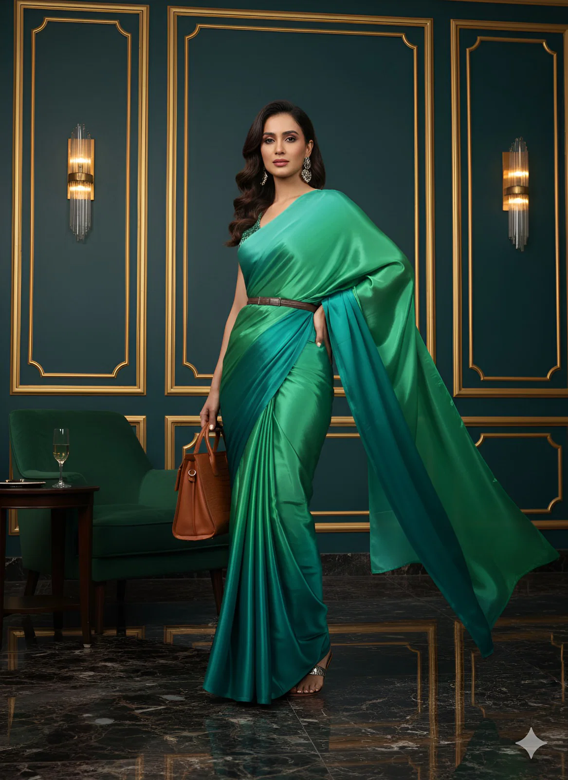 Sau PC Padding Ready To Wear Saree