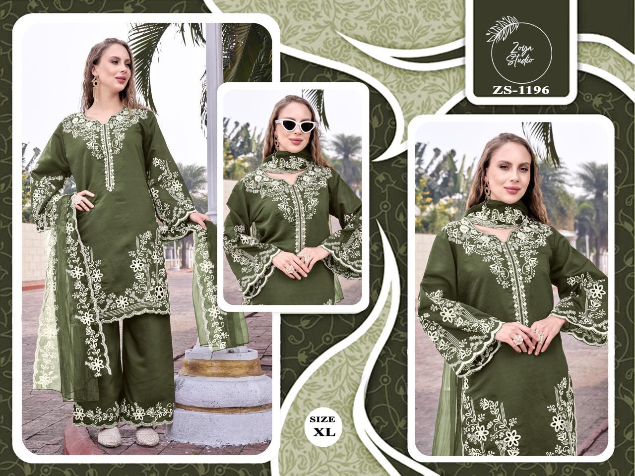 Zoya Studio Launch Special Roman Silk Pakistani Suit Collection 