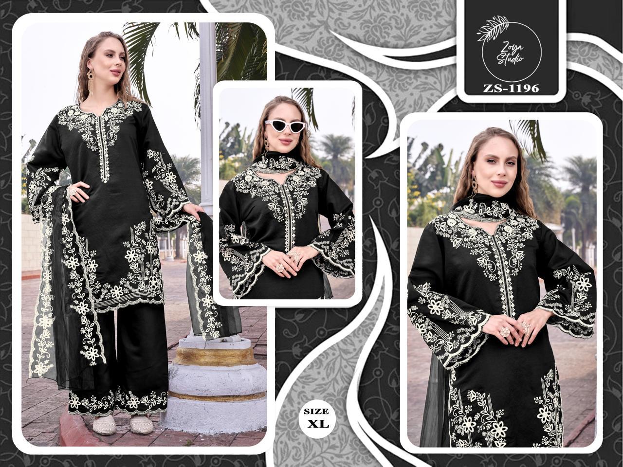 Zoya Studio Launch Special Roman Silk Pakistani Suit Collection 