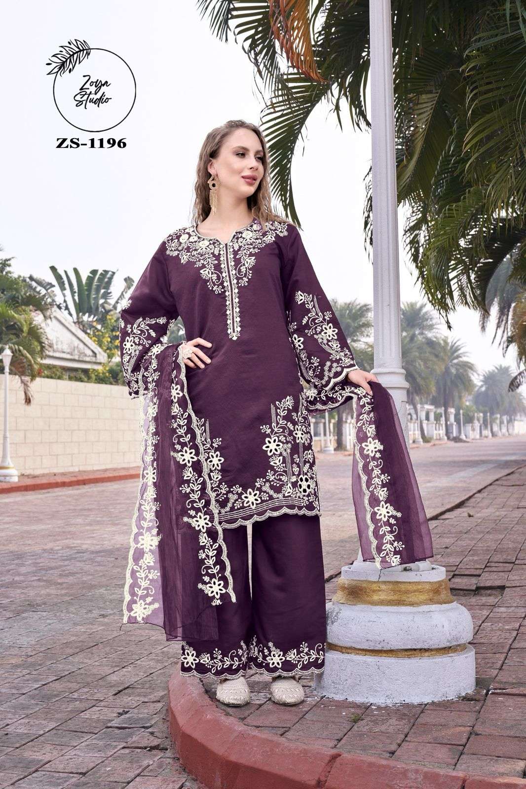Zoya Studio Launch Special Roman Silk Pakistani Suit Collection 