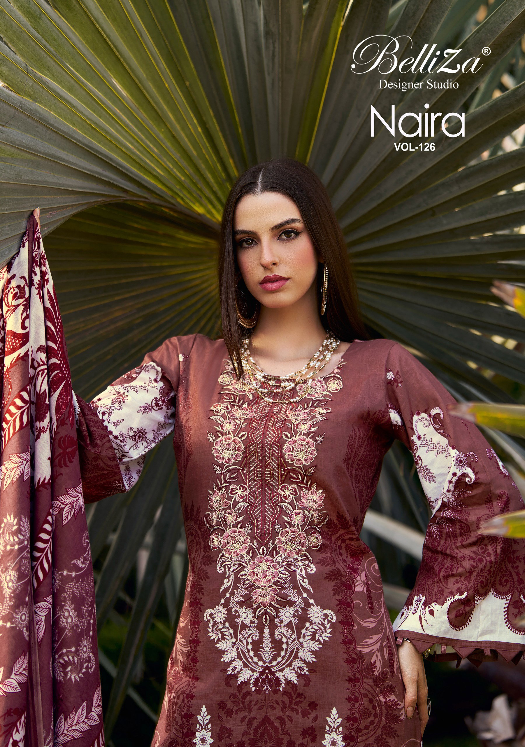 Belliza Naira Vol 126 Cotton Digital Printed Dress Material Collection