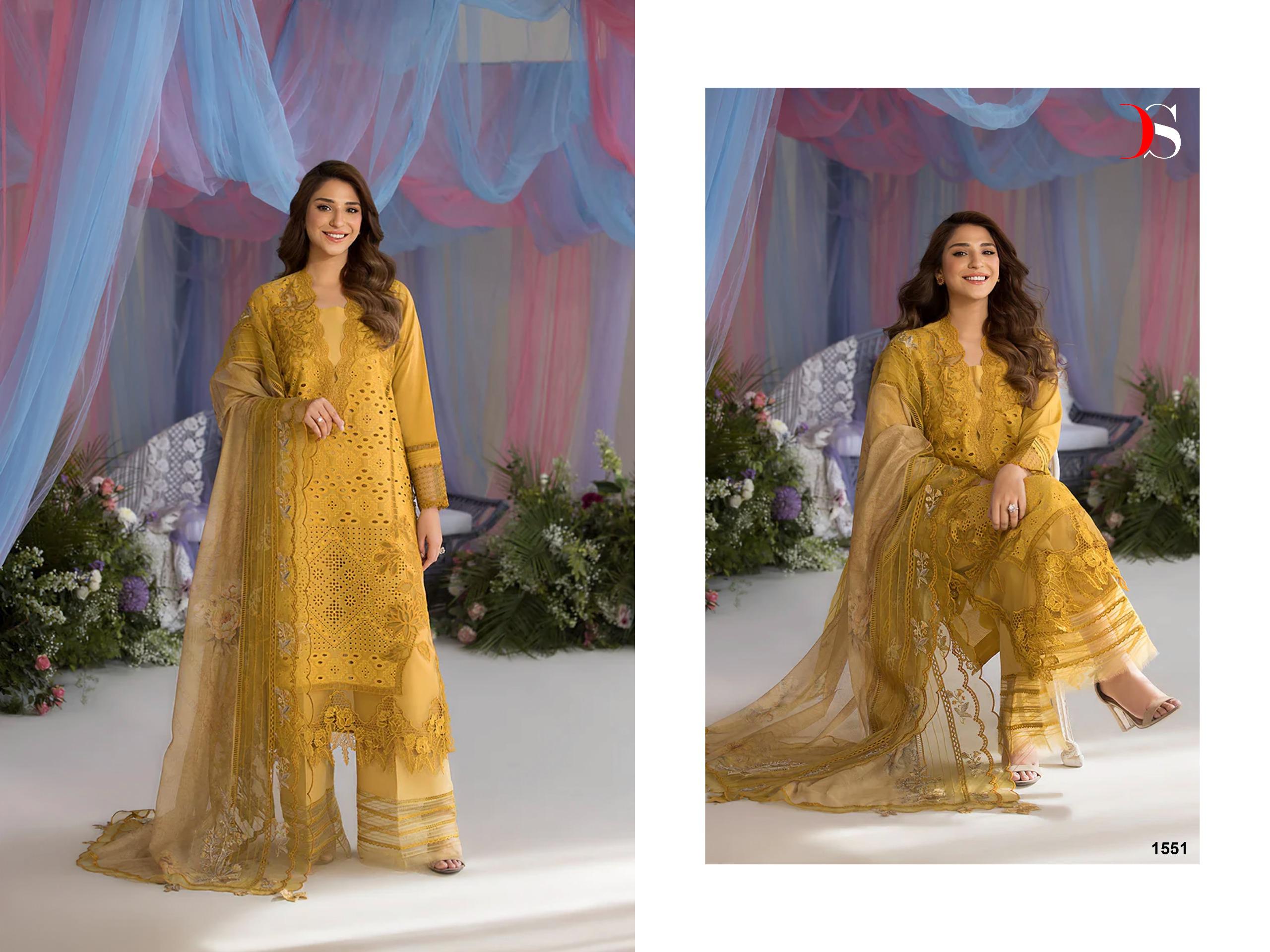Deepsy Sobia Nazir Lawn Vol 4 Cotton Embroidery Pakistani Salwar Kameez