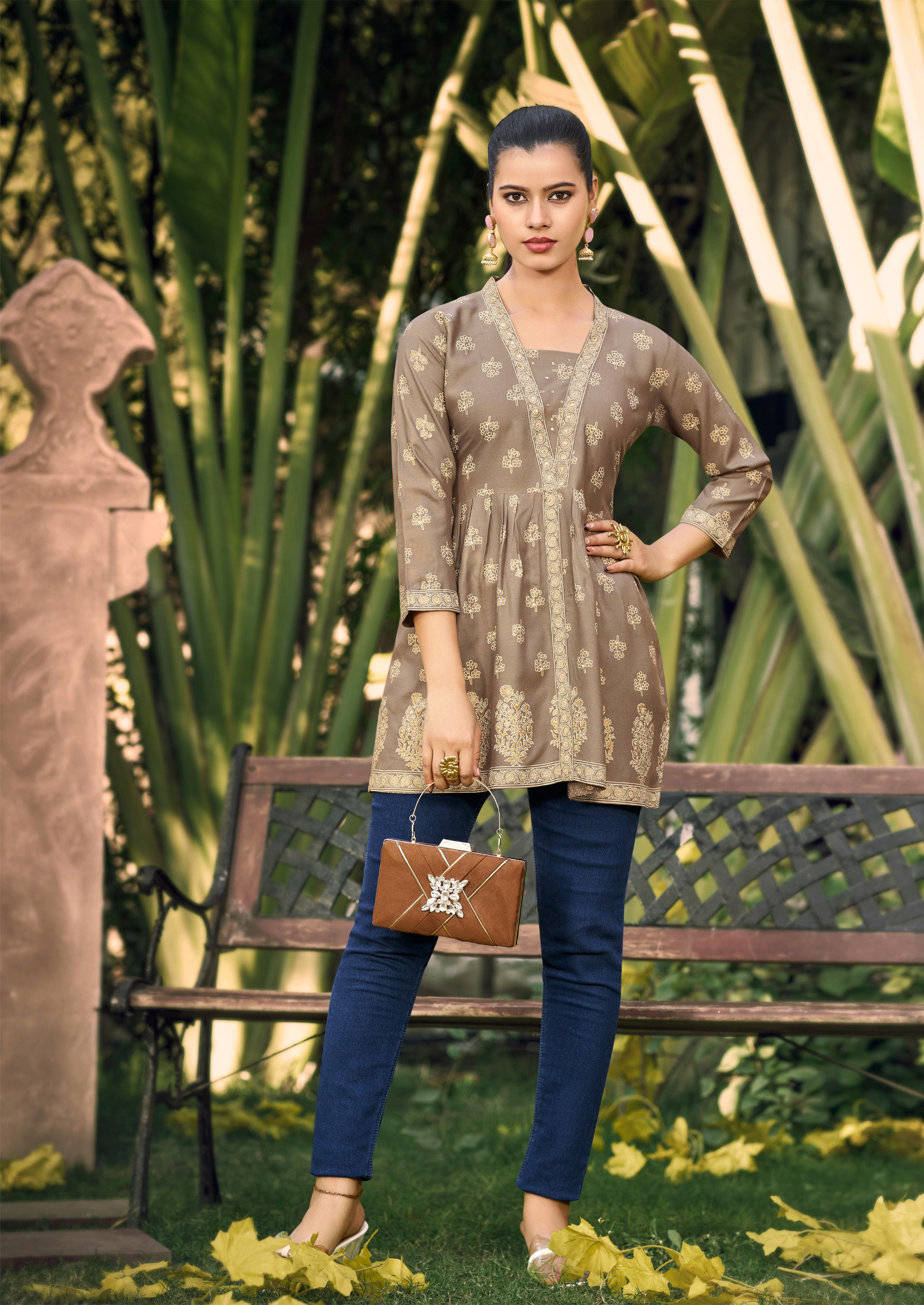 Shreen Kurti Vol 1 Rayon Print Short Top Collection 