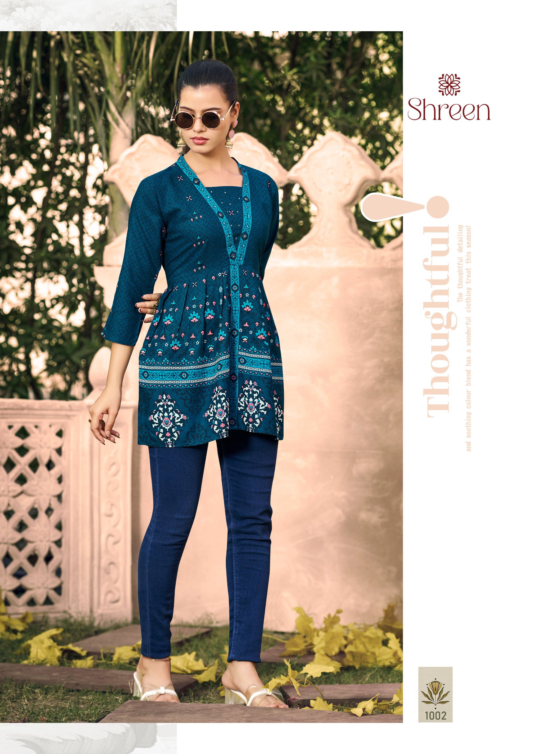 Shreen Kurti Vol 1 Rayon Print Short Top Collection 
