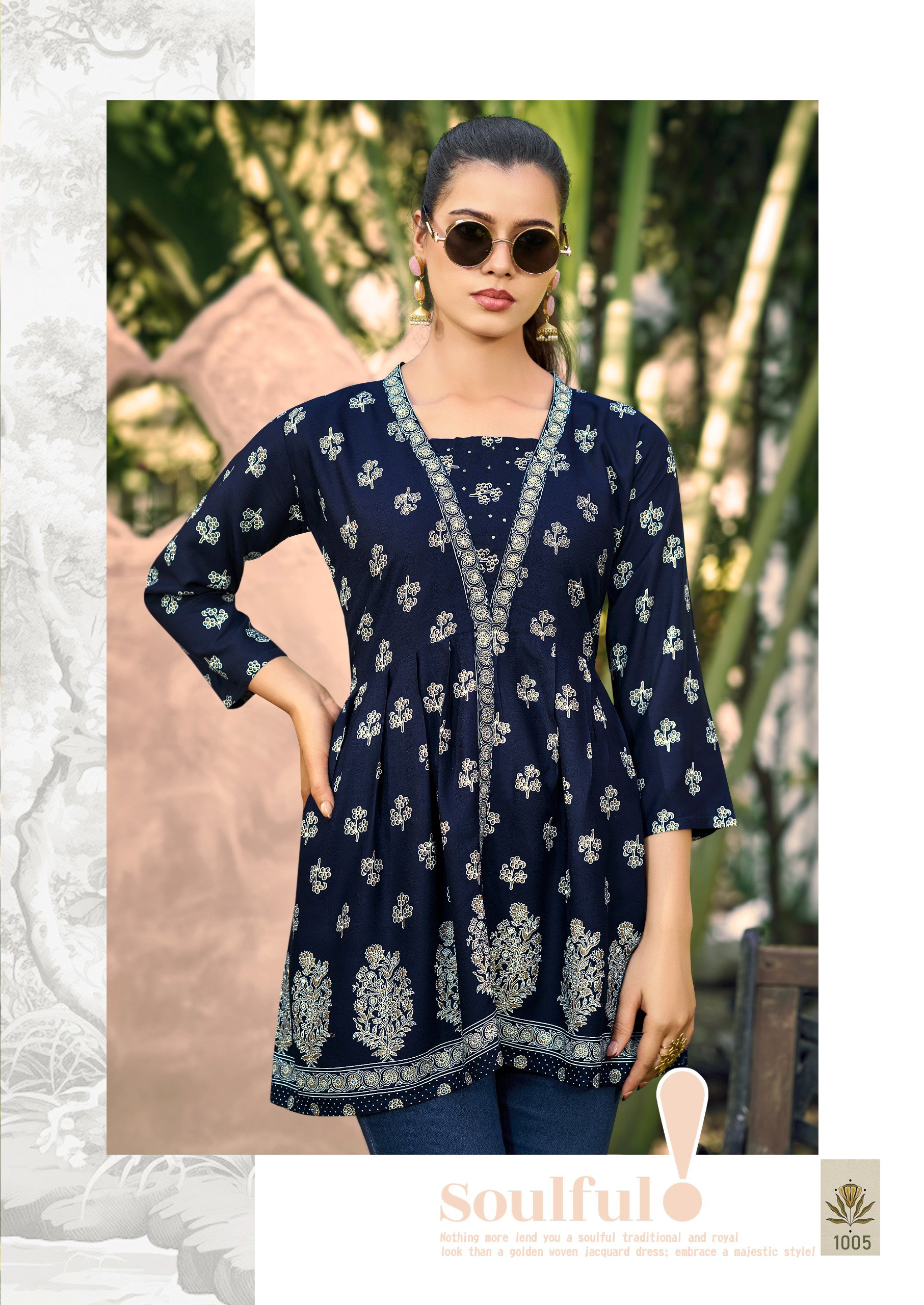 Shreen Kurti Vol 1 Rayon Print Short Top Collection 
