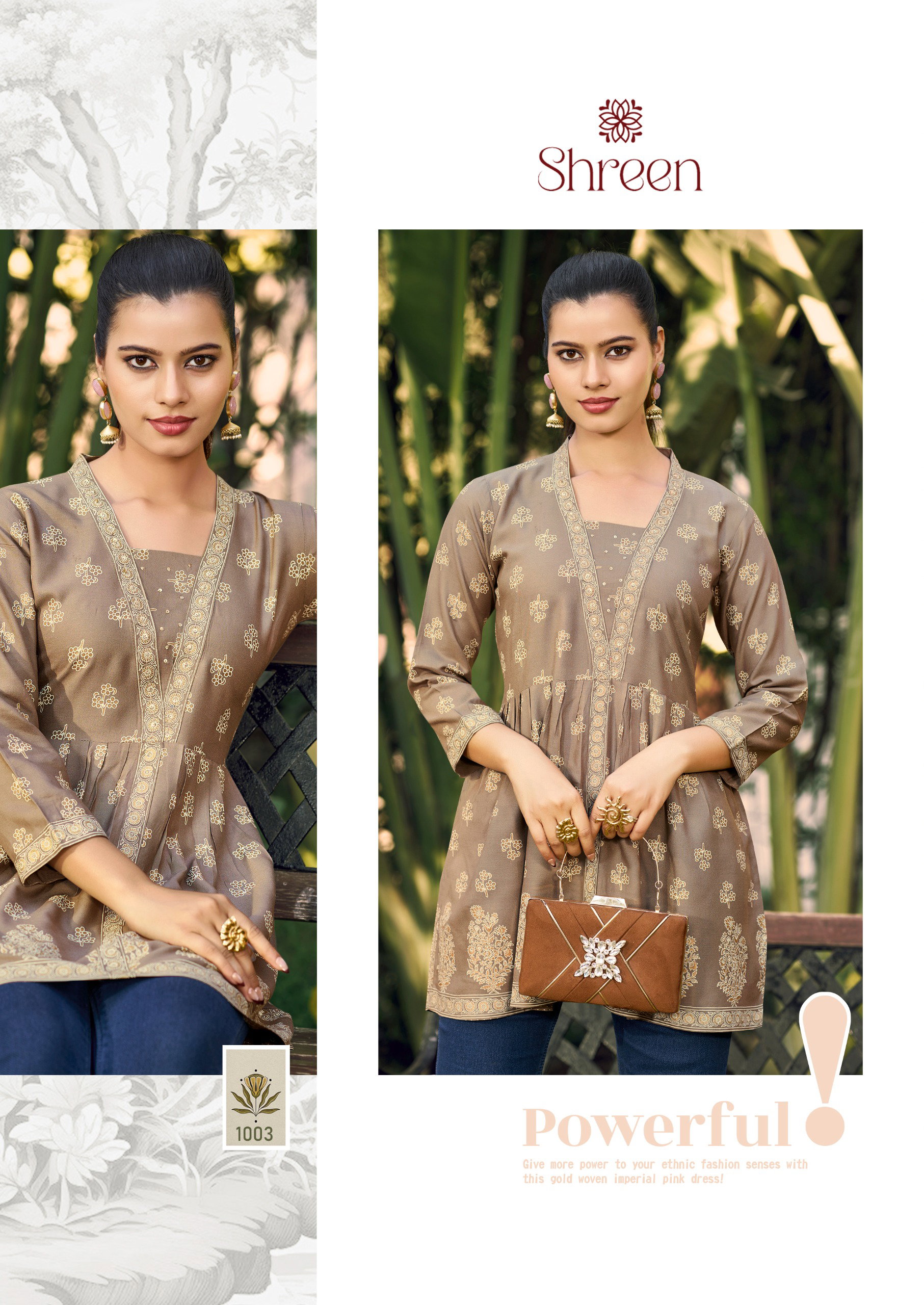 Shreen Kurti Vol 1 Rayon Print Short Top Collection 